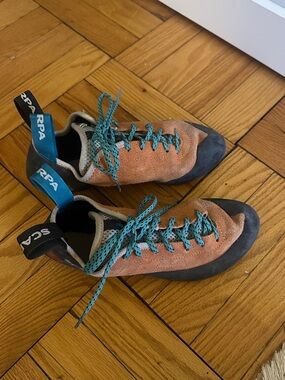 Scarpa Leather Climbing Shoes